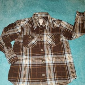 Old Navy boys flannel shirt